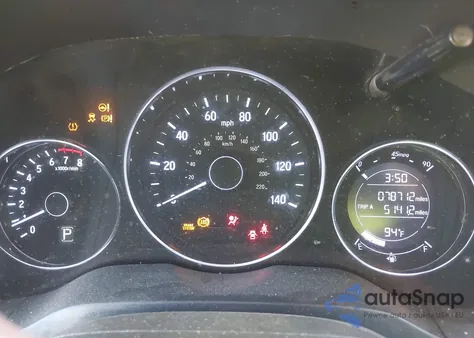 2019 Honda Hr-V Lx из США, поврежденный, VIN 3CZRU5H31KG713876